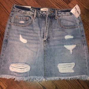 Denim skirt